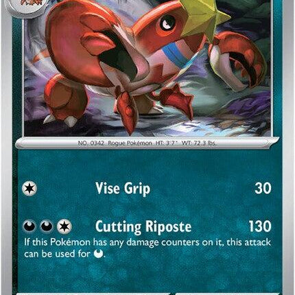 Crawdaunt (085/132) [Mega Evolution: Base Set]