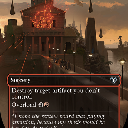 Vandalblast (Borderless Alternate Art) [Commander Masters]