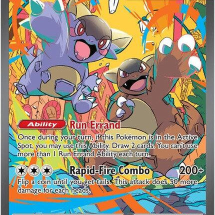 Mega Kangaskhan ex (182/132) [Mega Evolution: Base Set]
