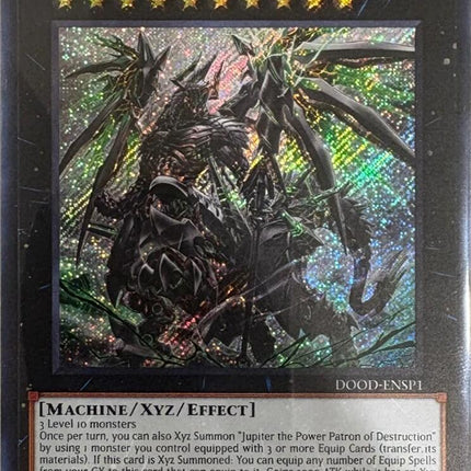 Jupiter the Power Patron of Destruction (SR) [DOOD-ENSP1] Ultra Rare