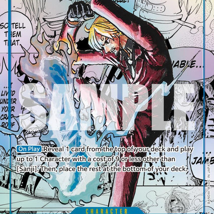 Sanji (Manga) [Premium Booster -The Best- Vol. 2]