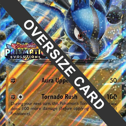 Lucario ex (051/131) (Prismatic Evolutions Stamp) [Scarlet & Violet: Prismatic Evolutions]