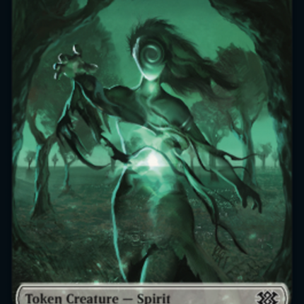 Cat Dragon // Spirit (002) Double-Sided Token [Double Masters 2022 Tokens]