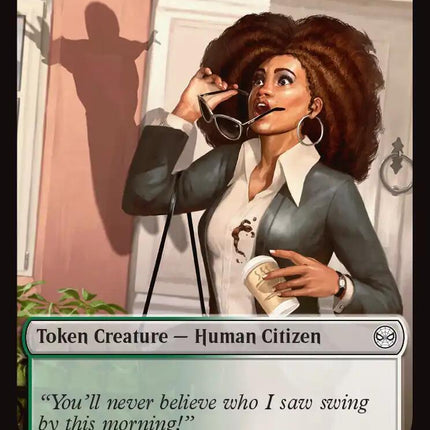 Human Citizen // Treasure Double-Sided Token [Marvel's Spider-Man Tokens]