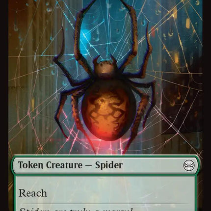 Spider // Illusion Villain Double-Sided Token [Marvel's Spider-Man Tokens]