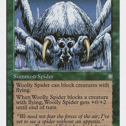 Woolly Spider [Anthologies]