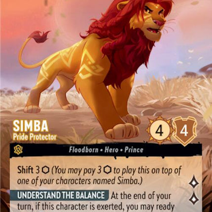 Simba - Pride Protector (8) [Promo Cards]