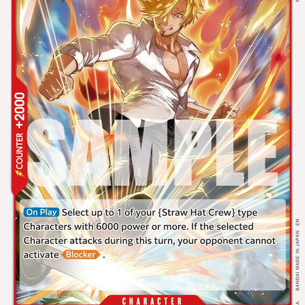 Sanji (ST21-003) (Reprint) [Premium Booster -The Best- Vol. 2]