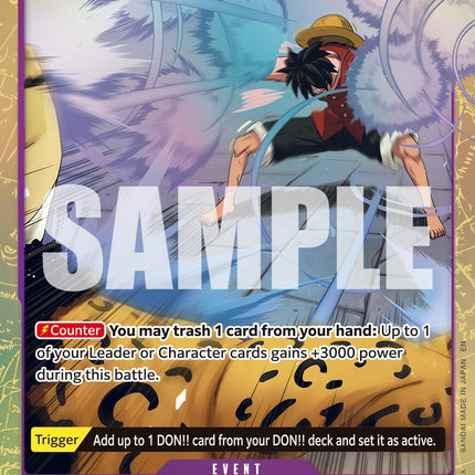 Gum-Gum Jet Gatling (Alternate Art) [Premium Booster -The Best- Vol. 2]