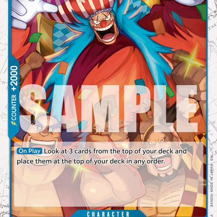 Buggy (ST17-003) (Pirate Foil) [Premium Booster -The Best- Vol. 2]
