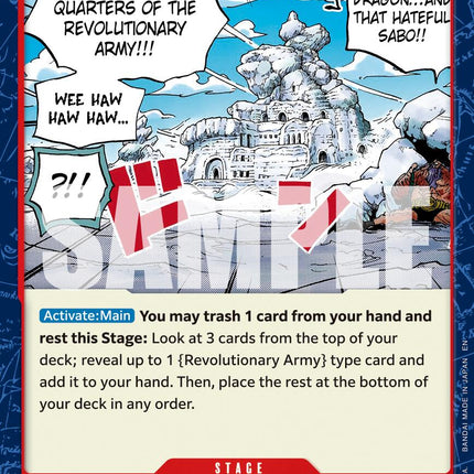 Revolutionary Army HQ (Reprint) [Premium Booster -The Best- Vol. 2]