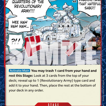 Revolutionary Army HQ (Pirate Foil) [Premium Booster -The Best- Vol. 2]