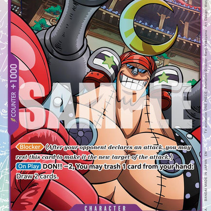 Franky (OP09-072) (Reprint) [Premium Booster -The Best- Vol. 2]