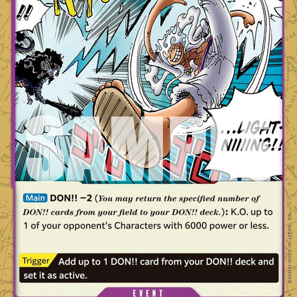 Gum-Gum Lightning (Reprint) [Premium Booster -The Best- Vol. 2]