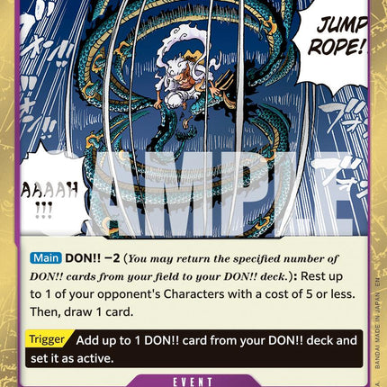 Gum-Gum Jump Rope (Pirate Foil) [Premium Booster -The Best- Vol. 2]