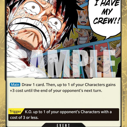 I Have My Crew!! (Pirate Foil) [Premium Booster -The Best- Vol. 2]