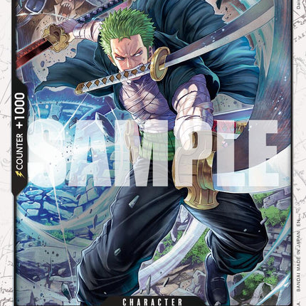 Roronoa Zoro (ST14-013) (Pirate Foil) [Premium Booster -The Best- Vol. 2]