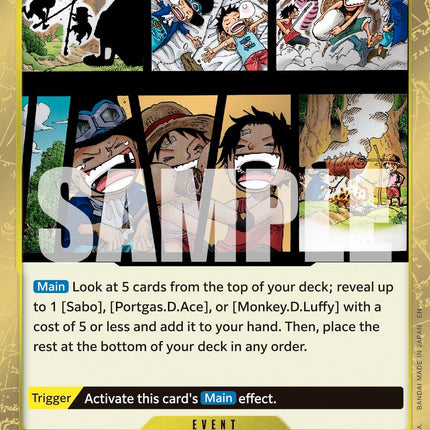 The Three Brothers' Bond (Pirate Foil) [Premium Booster -The Best- Vol. 2]