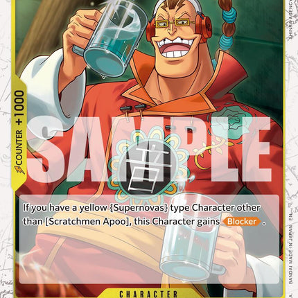 Scratchmen Apoo (OP10-108) (Pirate Foil) [Premium Booster -The Best- Vol. 2]