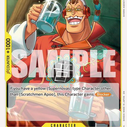 Scratchmen Apoo (OP10-108) (Reprint) [Premium Booster -The Best- Vol. 2]