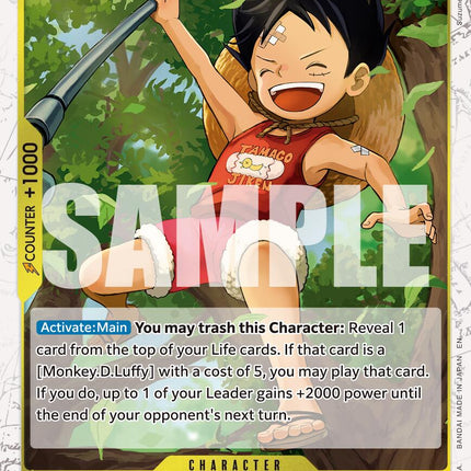 Monkey.D.Luffy (ST13-014) (Pirate Foil) [Premium Booster -The Best- Vol. 2]