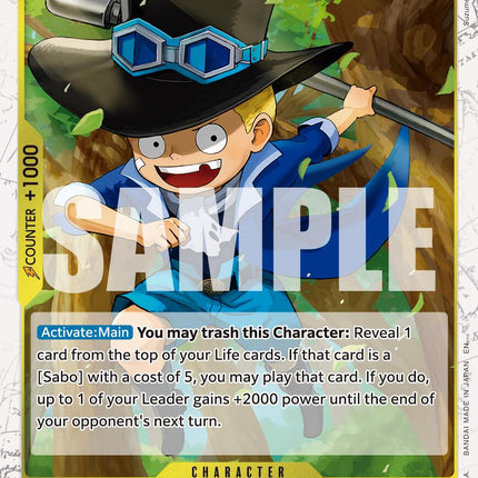 Sabo (ST13-007) (Pirate Foil) [Premium Booster -The Best- Vol. 2]