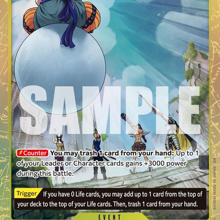 You're the One Who Should Disappear (Alternate Art) [Premium Booster -The Best- Vol. 2]