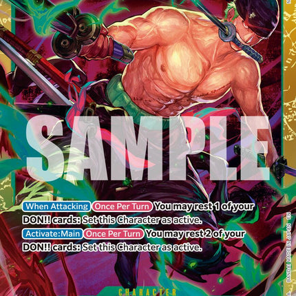Roronoa Zoro (OP06-118) (Reprint) [Premium Booster -The Best- Vol. 2]