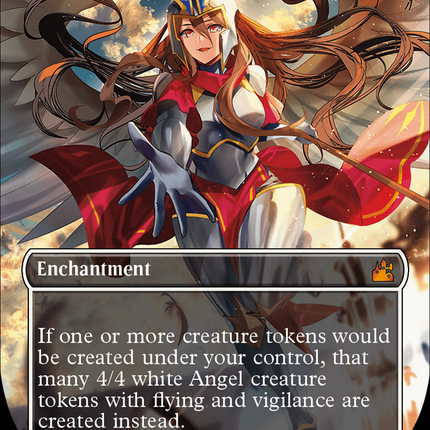 Divine Visitation (Anime Borderless) [Ravnica Remastered]