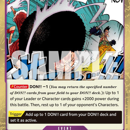 Slow-Slow Beam Sword (Pirate Foil) [Premium Booster -The Best- Vol. 2]