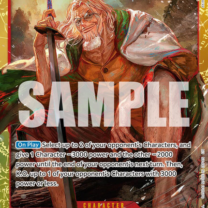 Silvers Rayleigh (OP08-118) (Reprint) [Premium Booster -The Best- Vol. 2]