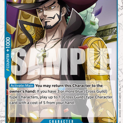 Dracule Mihawk (P-081) (Pirate Foil) [Premium Booster -The Best- Vol. 2]