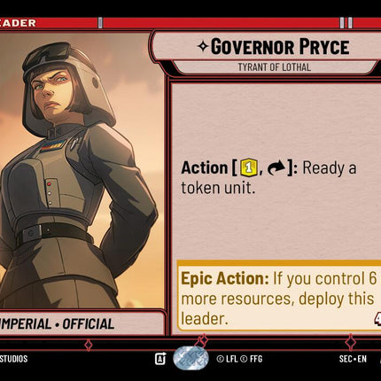 Governor Pryce - Tyrant of Lothal (11/264) (11/264) [Secrets of Power]