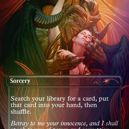Demonic Tutor (Rainbow Foil) [Secret Lair Drop Series]