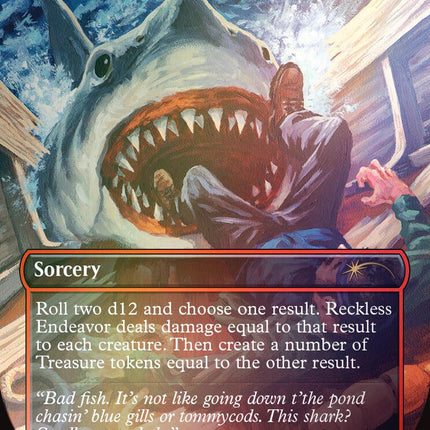 Reckless Endeavor (Rainbow Foil) [Secret Lair Drop Series]