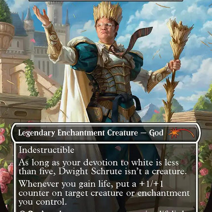 Dwight Schrute, Hay King - Heliod, Sun-Crowned [Secret Lair Drop Series]