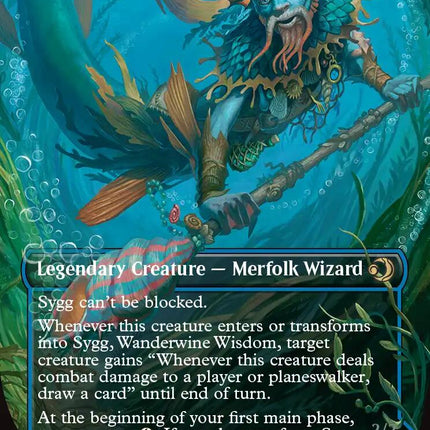 Sygg, Wanderwine Wisdom (Borderless) [Lorwyn Eclipsed]