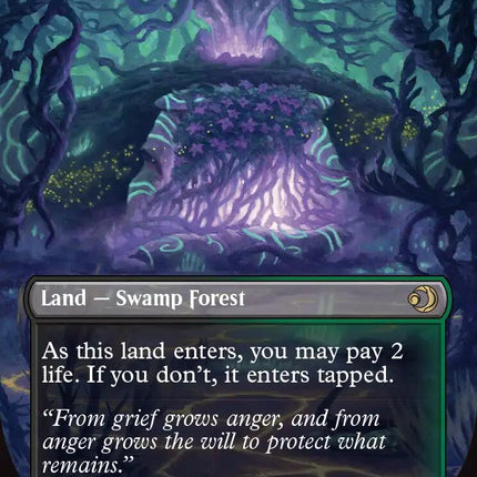 Overgrown Tomb (Borderless) [Lorwyn Eclipsed]