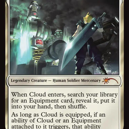 Cloud, Midgar Mercenary [FINAL FANTASY Promos]