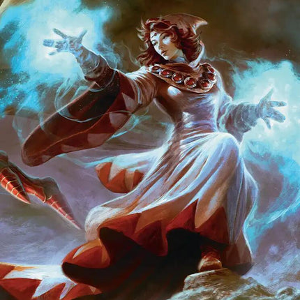 The Destined White Mage Scene Art Card [FINAL FANTASY Art Series]