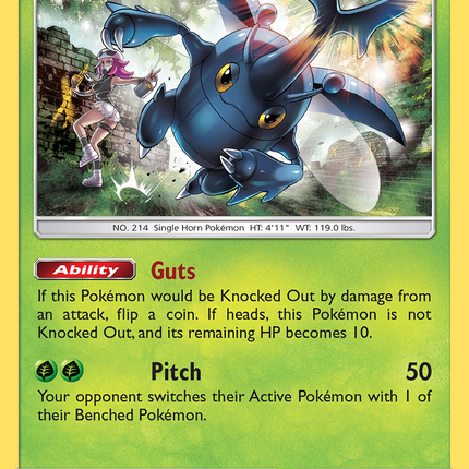 Heracross (11/147) [Sun & Moon: Burning Shadows]