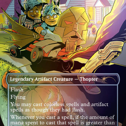 Liberator, Urza's Battlethopter (Rainbow Foil) [Secret Lair Drop Series]