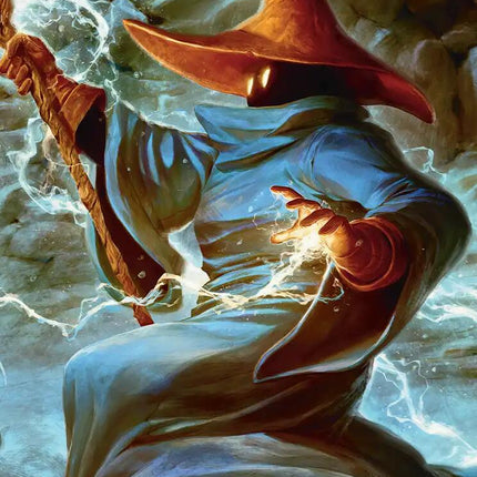 The Destined Black Mage Scene Art Card [FINAL FANTASY Art Series]