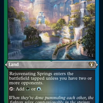 Rejuvenating Springs (Foil Etched) [Commander Masters]
