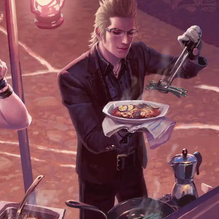 Campsite Cuisine Scene Art Card [FINAL FANTASY Art Series]