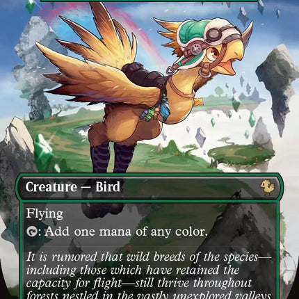 Paradise Chocobo - Birds of Paradise (Borderless) [FINAL FANTASY Commander]