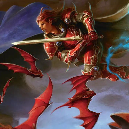 The Destined Warrior Scene Art Card [FINAL FANTASY Art Series]