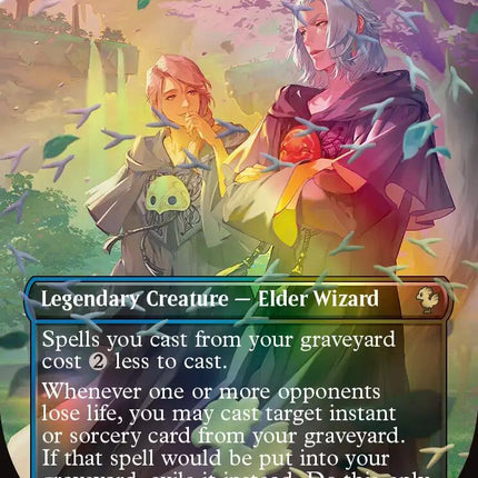 Emet-Selch of the Third Seat (Borderless) (Chocobo Track Foil) [FINAL FANTASY Commander]