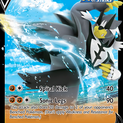 Rapid Strike Urshifu V (SWSH107) [Sword & Shield: Black Star Promos]