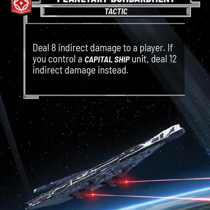 Planetary Bombardment (139) (139) [Sector and Regional Promos: Season 1]